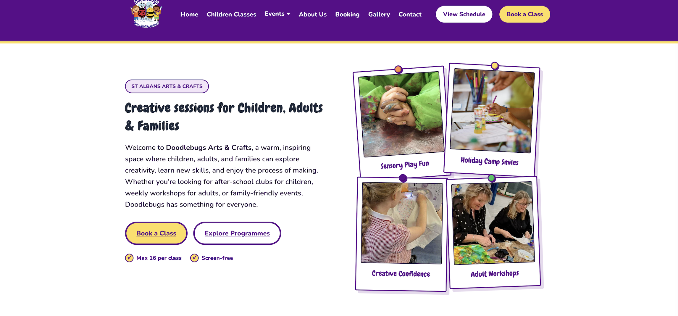 Doodlebug website