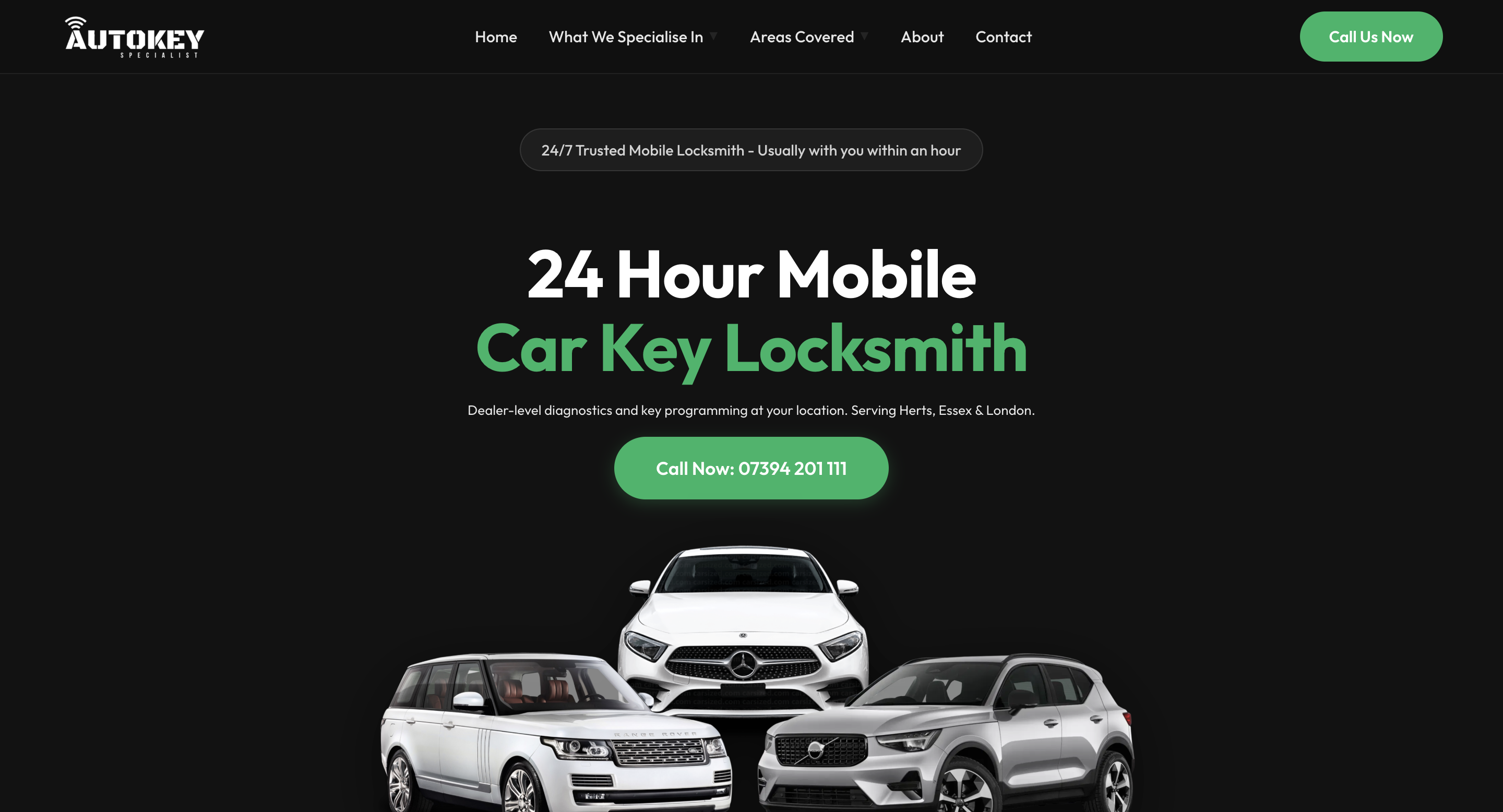 AutoKey Specialist website